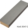 Nowoczesna Listwa Drewniana do Oprawy Obrazów – Seria 3047 (Płaski Profil)