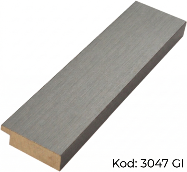 Nowoczesna Listwa Drewniana do Oprawy Obrazów – Seria 3047 (Płaski Profil)