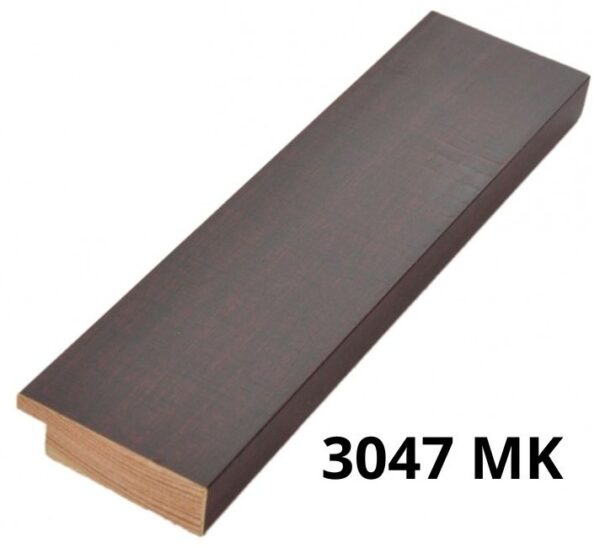 Nowoczesna Listwa Drewniana do Oprawy Obrazów – Seria 3047 (Płaski Profil)