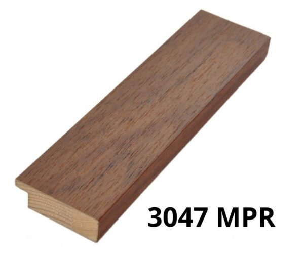 Nowoczesna Listwa Drewniana do Oprawy Obrazów – Seria 3047 (Płaski Profil)