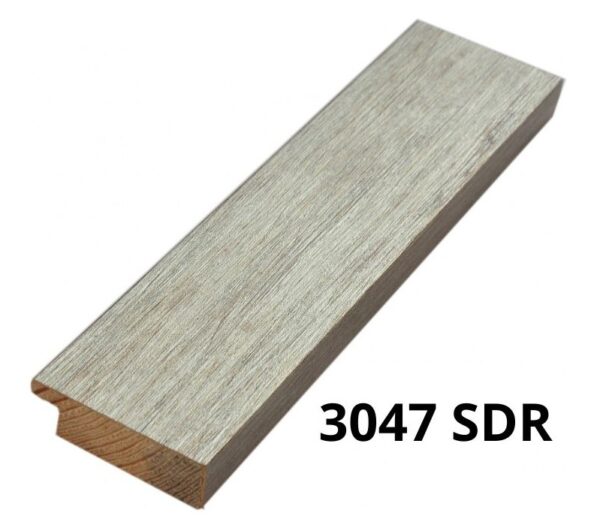 Nowoczesna Listwa Drewniana do Oprawy Obrazów – Seria 3047 (Płaski Profil)