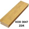 Nowoczesna Listwa Drewniana do Oprawy Obrazów – Seria 3047 (Płaski Profil)