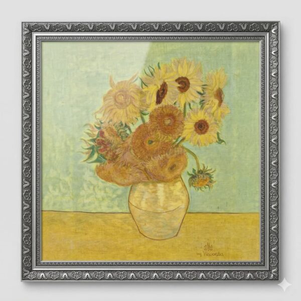 Rama Drewniana Bogato Zdobiona – Srebro Antyczne – Seria 116 S (30x20 mm)