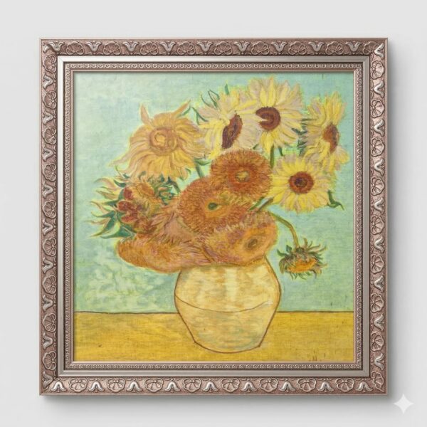 Rama Drewniana Bogato Zdobiona – Antyczny Brąz ze Złotem – Seria 116 C (30x20 mm)