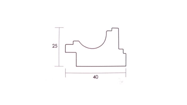 Tekst akapitu (2) Szeroka Rama Drewniana – Klasyczny Profil Wklęsły – Seria 001-009