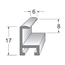 Ramka Aluminiowa Czarna Matowa – Industrialny Styl